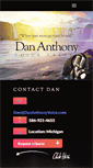 Mobile Screenshot of dananthonyvoice.com